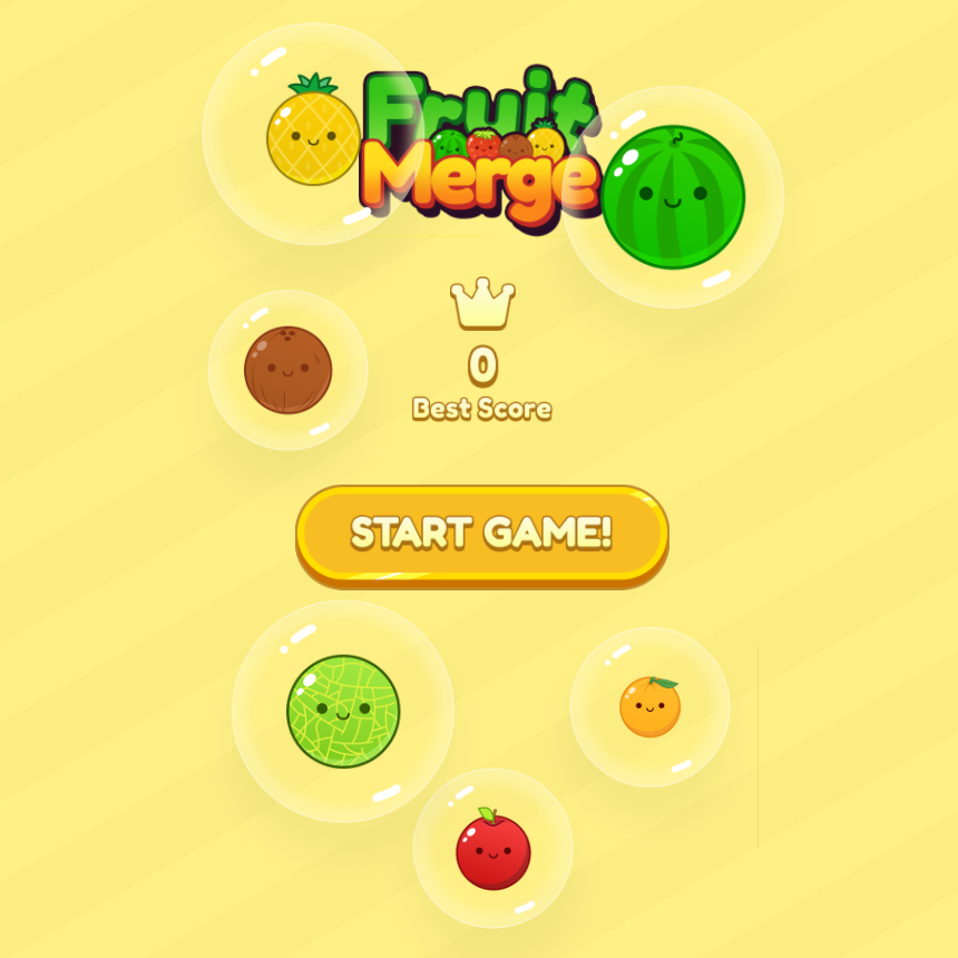 Fruit Merge game image