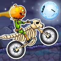 Moto x3m Spooky Land game image