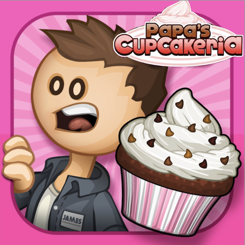 Papa's CupCakeria game image