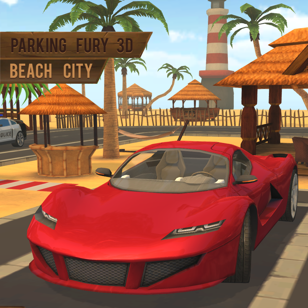 Parking Fury 3D: Beach City game image