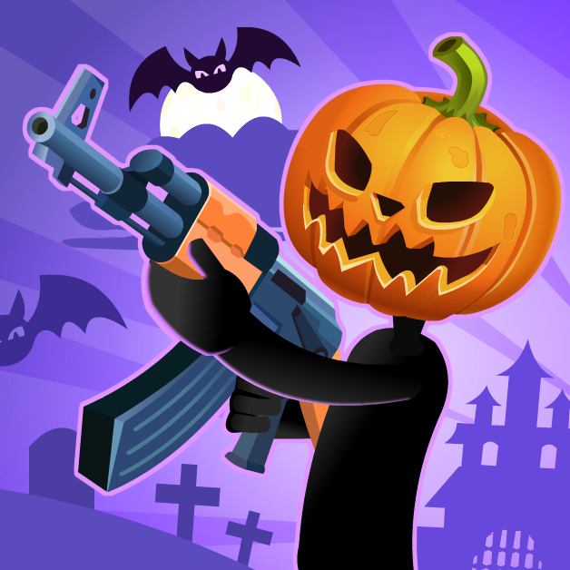 Stick Merge Halloween game image